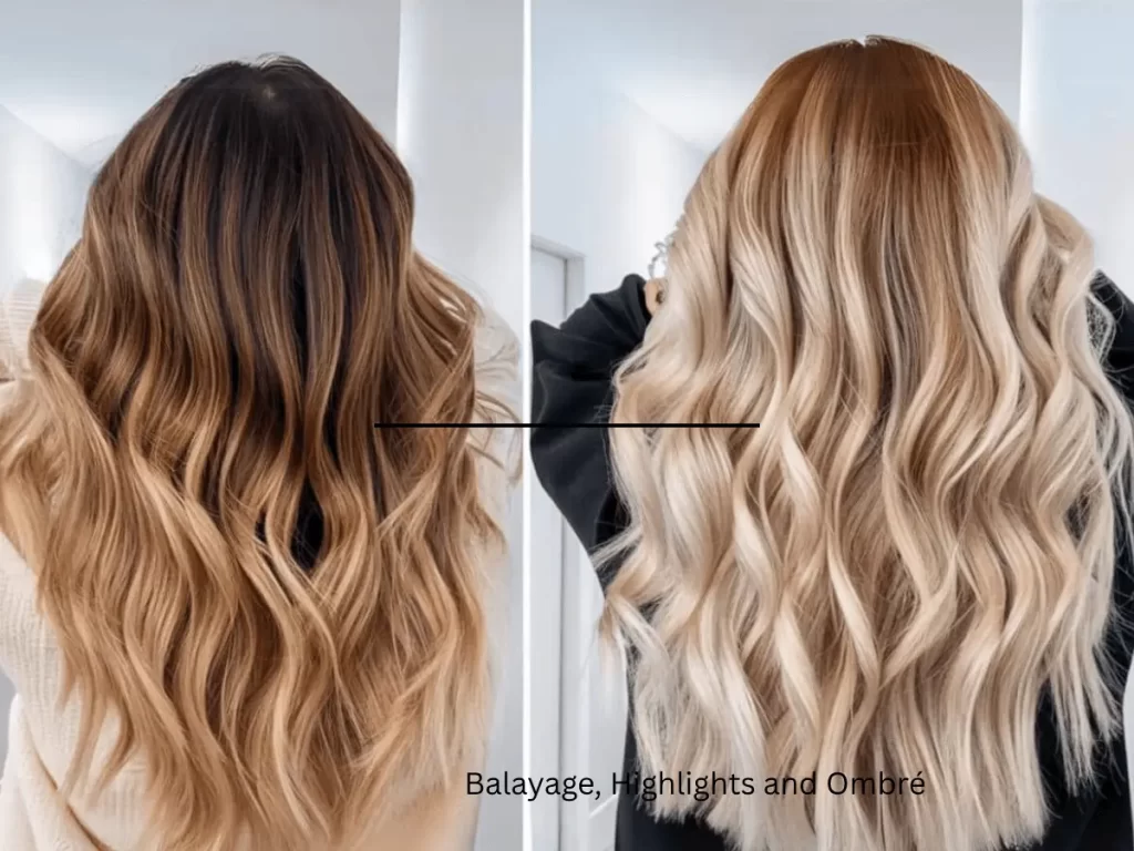 Illustration for the article: Balayage, Highlights and Ombre: How Each Technique Is Applied and How It Grows Out